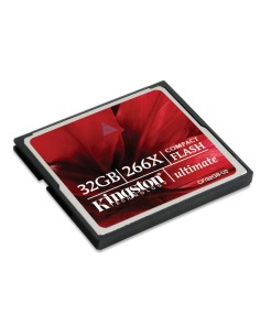 Kingston Technology 32GB Ultimate 266X CompactFlash Flash 2