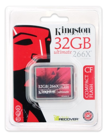 Kingston Technology 32GB Ultimate 266X CompactFlash Flash