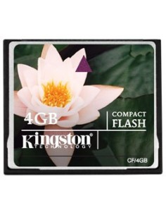Kingston Technology 4GB CF Card CompactFlash Flash
