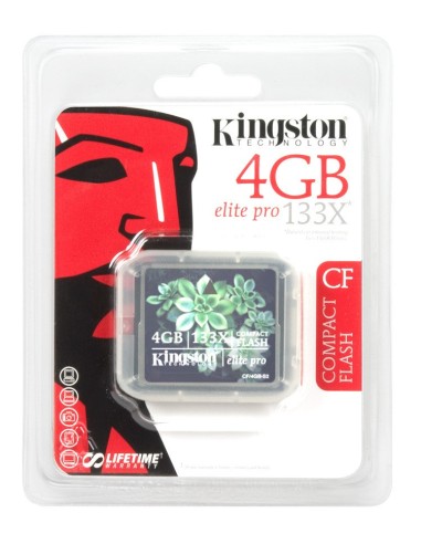 Kingston Technology 4GB CF Card CompactFlash