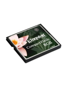 Kingston Technology 8GB CF Card CompactFlash Flash
