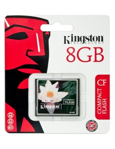Kingston Technology 8GB CF Card CompactFlash Flash 2