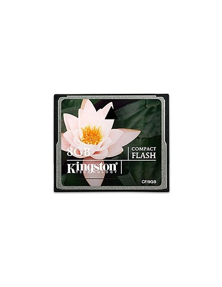 Kingston Technology 8GB CF Card CompactFlash Flash