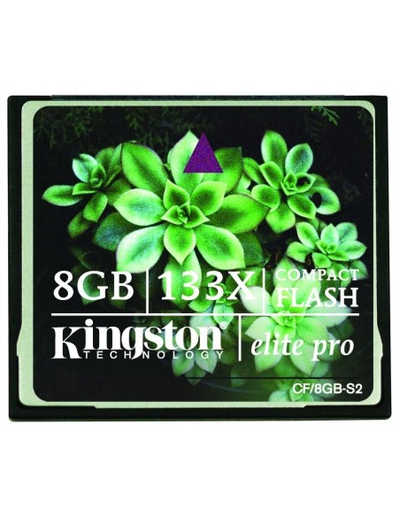 Kingston Technology 8GB Elite Pro CompactFlash Card 133x