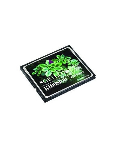 Kingston Technology 8GB Elite Pro CompactFlash Card 133x