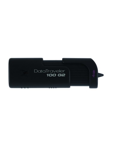 Kingston Technology DataTraveler 4GB 100 G2 unità flash USB USB tipo A 2.0 Nero