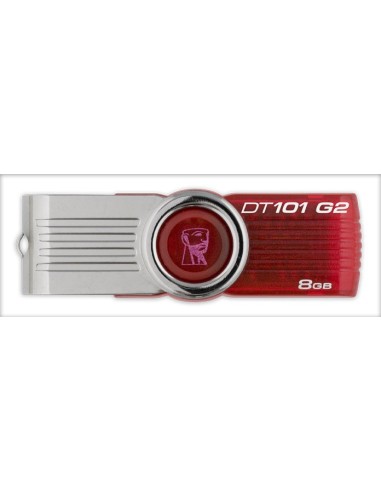 Kingston Technology DataTraveler 101 G2 unità flash USB 8 GB USB tipo A 2.0 Rosso