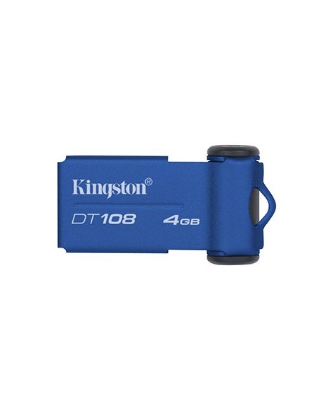 Kingston Technology DataTraveler 108 unità flash USB 4 GB USB tipo A 2.0 Blu