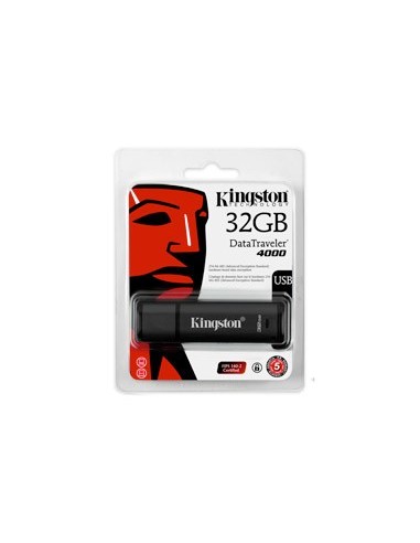 Kingston Technology DataTraveler 4000 32GB unità flash USB USB tipo A 2.0 Nero