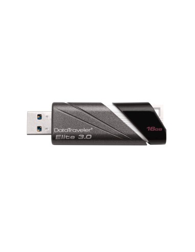 Kingston Technology DataTraveler Elite 3.0 16GB unità flash USB USB tipo A 3.2 Gen 1 (3.1 Gen 1) Nero, Grafite, Bianco