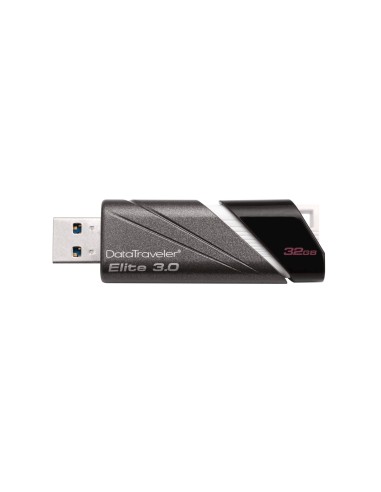 Kingston Technology DataTraveler Elite 3.0 32GB unità flash USB USB tipo A 3.2 Gen 1 (3.1 Gen 1) Nero, Grafite, Bianco