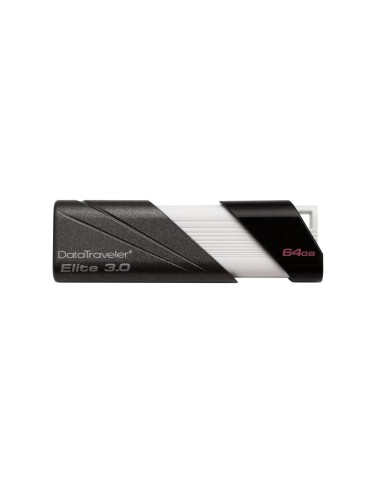 Kingston Technology DataTraveler Elite 3.0 64GB unità flash USB USB tipo A 3.2 Gen 1 (3.1 Gen 1) Nero, Grafite, Bianco