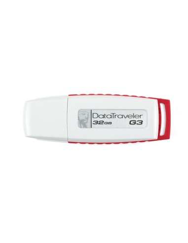 Kingston Technology DataTraveler G3 32GB unità flash USB USB tipo A 2.0 Rosso, Bianco
