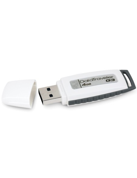 Kingston Technology DataTraveler G3 4GB unità flash USB USB tipo A 2.0 Grigio, Bianco