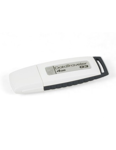 Kingston Technology DataTraveler G3 4GB unità flash USB USB tipo A 2.0 Grigio, Bianco