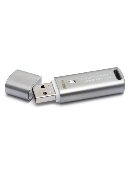 Kingston Technology DataTraveler Locker+ G2 32GB unità flash USB USB tipo A 3.2 Gen 1 (3.1 Gen 1) Argento
