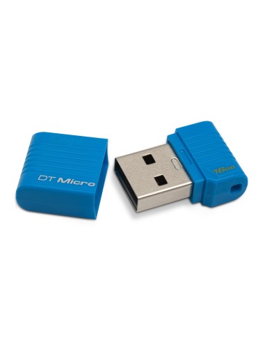 Kingston Technology DataTraveler Micro 16GB unità flash USB USB tipo A 2.0 Blu