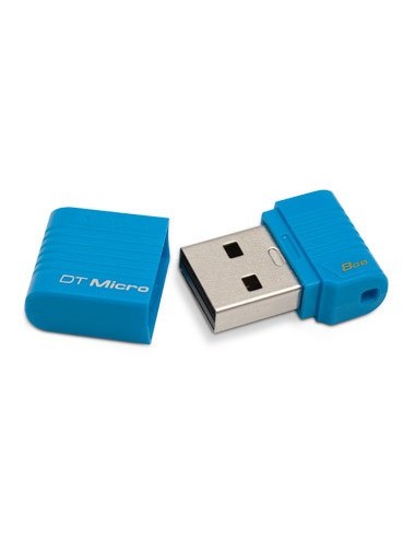 Kingston Technology DataTraveler Micro 8GB unità flash USB USB tipo A 2.0 Blu