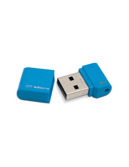 Kingston Technology DataTraveler Micro 8GB unità flash USB USB tipo A 2.0 Blu
