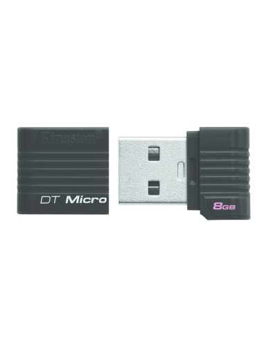 Kingston Technology DataTraveler Micro 8GB unità flash USB USB tipo A 2.0 Nero