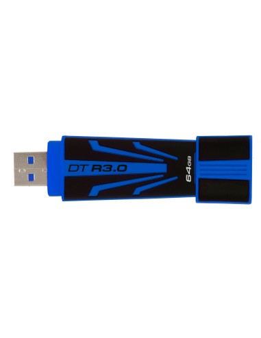 Kingston Technology DataTraveler R3.0 64GB unità flash USB USB tipo A 3.2 Gen 1 (3.1 Gen 1) Nero, Blu