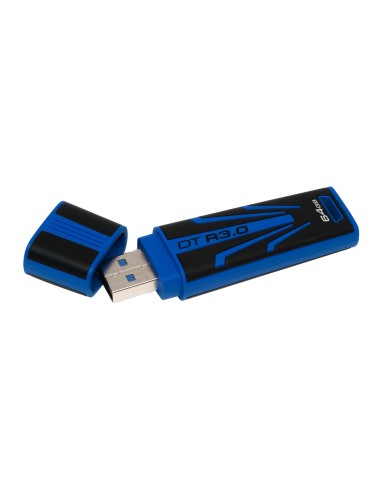 Kingston Technology DataTraveler R3.0 64GB unità flash USB USB tipo A 3.2 Gen 1 (3.1 Gen 1) Nero, Blu