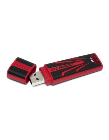 Kingston Technology DataTraveler 8GB R400 unità flash USB USB tipo A 2.0 Nero, Rosso