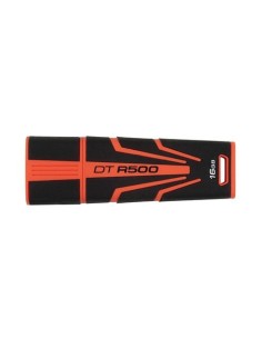 Kingston Technology DataTraveler R500 unità flash USB 16 GB USB tipo A 2.0 Nero, Arancione