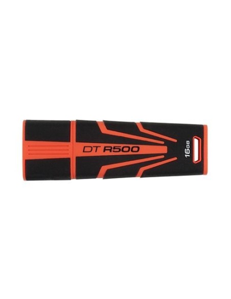 Kingston Technology DataTraveler R500 unità flash USB 16 GB USB tipo A 2.0 Nero, Arancione
