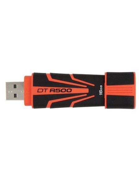 Kingston Technology DataTraveler R500 unità flash USB 16 GB USB tipo A 2.0 Nero, Arancione