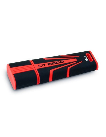 Kingston Technology DataTraveler R500 unità flash USB 16 GB USB tipo A 2.0 Nero, Arancione