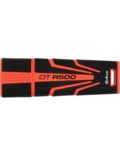Kingston Technology DataTraveler R500 64GB unità flash USB USB tipo A 2.0 Nero, Arancione