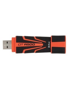 Kingston Technology DataTraveler R500 64GB unità flash USB USB tipo A 2.0 Nero, Arancione 2