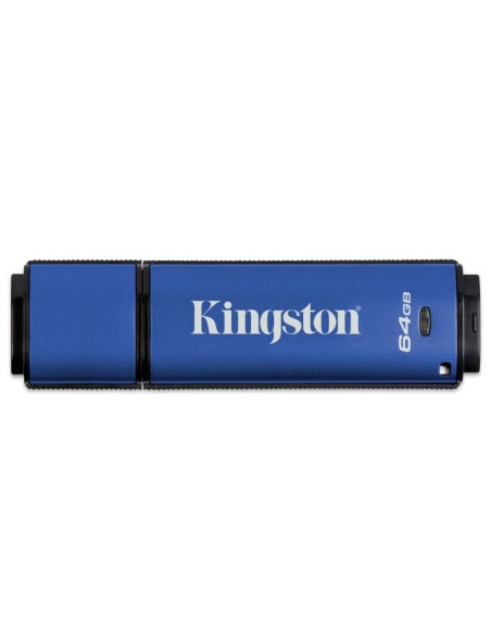 Kingston Technology DataTraveler Vault 64GB unità flash USB USB tipo A 2.0 Blu