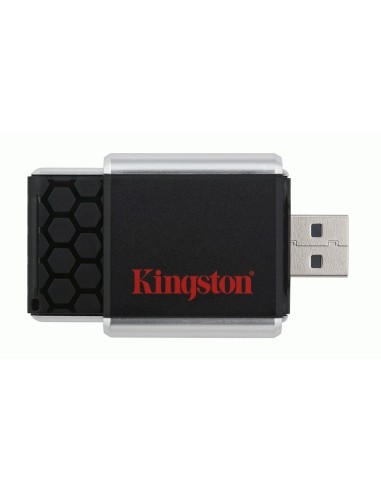 Kingston Technology USB 2.0 Card Reader + 4GB SD lettore di schede Nero
