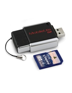 Kingston Technology USB 2.0 Card reader + 16GB SDHC lettore di schede Nero