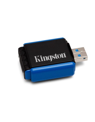 Kingston Technology MobileLite G3 USB 3.0 Reader lettore di schede USB 3.2 Gen 1 (3.1 Gen 1) Nero, Blu
