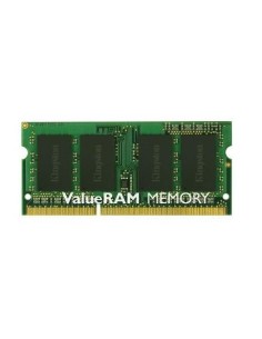 Kingston Technology ValueRAM 4GB DDR3-1600 memoria 1 x 4 GB 1600 MHz