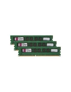 Kingston Technology ValueRAM 6GB 1066MHz memoria 3 x 2 GB DDR3 Data Integrity Check (verifica integrità dati)