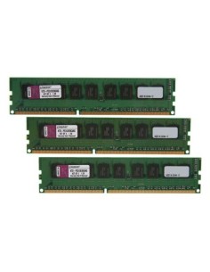 Kingston Technology ValueRAM 6GB 1333MHz memoria 3 x 2 GB DDR3 Data Integrity Check (verifica integrità dati)