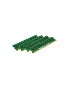 Kingston Technology ValueRAM 8GB DDR3 1600MHz Kit memoria 4 x 2 GB Data Integrity Check (verifica integrità dati)