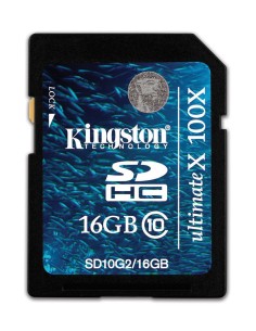 Kingston Technology 16GB SDHC Card Flash
