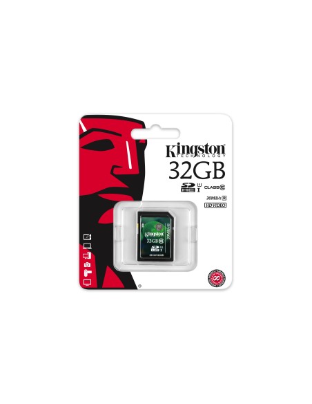 Kingston Technology 32GB SDHC UHS-I Card Classe 10