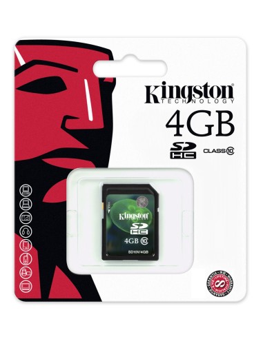 Kingston Technology SD10V 4GB memoria flash SDHC Classe 10