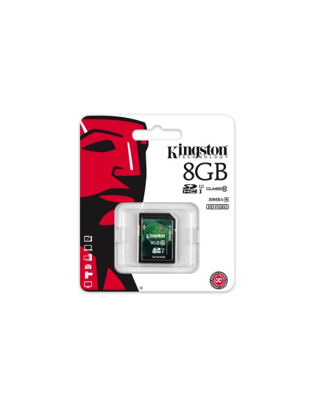 Kingston Technology 8GB SDHC UHS-I Card Classe 10