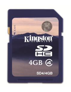 Kingston Technology 4GB SDHC Card Flash Classe 4 2