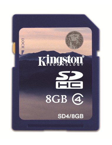 Kingston Technology SD4 8GB memoria flash SDHC Classe 4