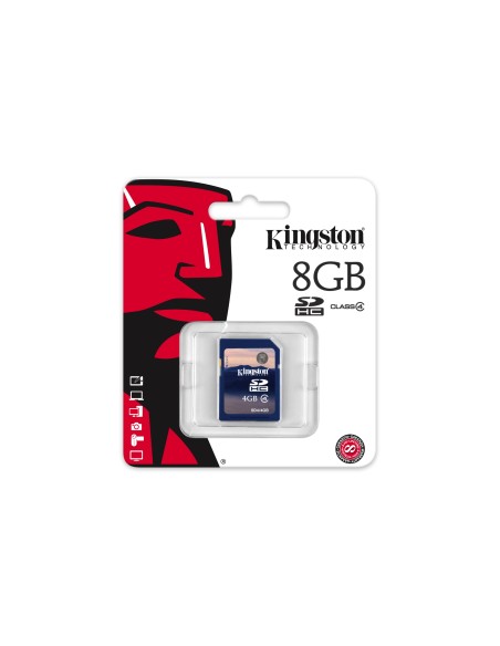 Kingston Technology SD4 8GB memoria flash SDHC Classe 4