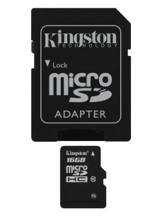 Kingston Technology 16GB microSDHC Flash Classe 10