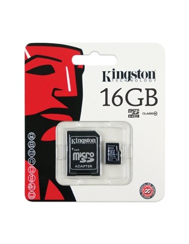 Kingston Technology 16GB microSDHC Flash Classe 10